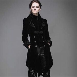 Devil Fashion Velvet coat